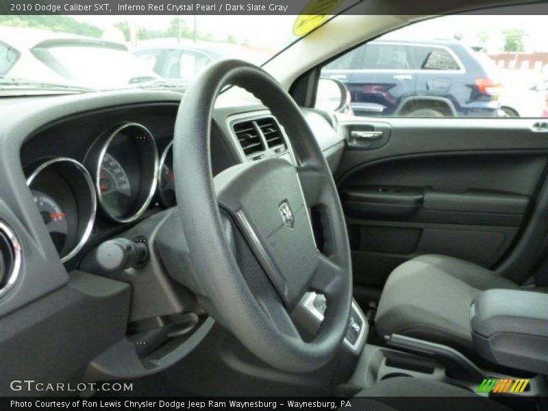 Inferno Red Crystal Pearl / Dark Slate Gray 2010 Dodge Caliber SXT