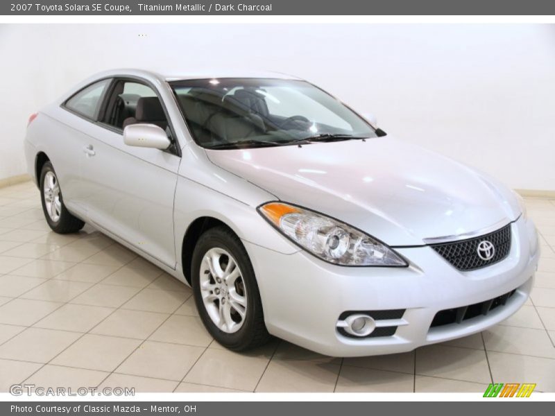 Titanium Metallic / Dark Charcoal 2007 Toyota Solara SE Coupe