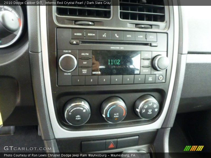 Inferno Red Crystal Pearl / Dark Slate Gray 2010 Dodge Caliber SXT