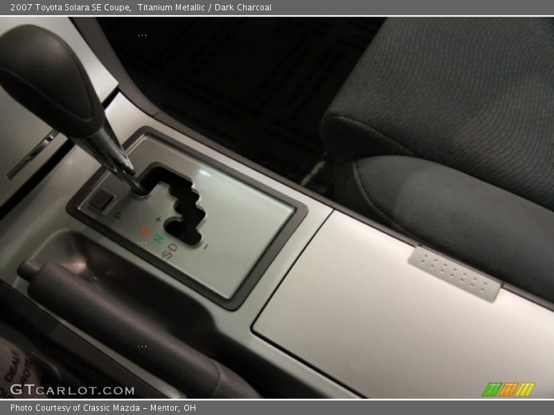 Titanium Metallic / Dark Charcoal 2007 Toyota Solara SE Coupe