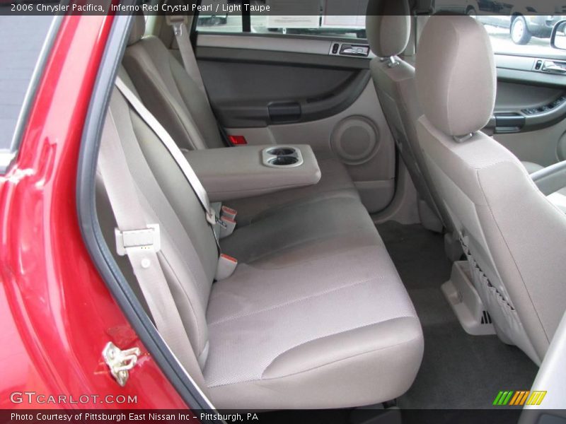 Inferno Red Crystal Pearl / Light Taupe 2006 Chrysler Pacifica