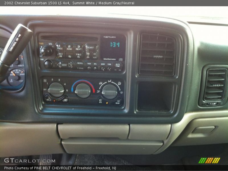 Summit White / Medium Gray/Neutral 2002 Chevrolet Suburban 1500 LS 4x4