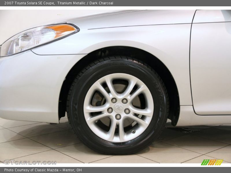 Titanium Metallic / Dark Charcoal 2007 Toyota Solara SE Coupe