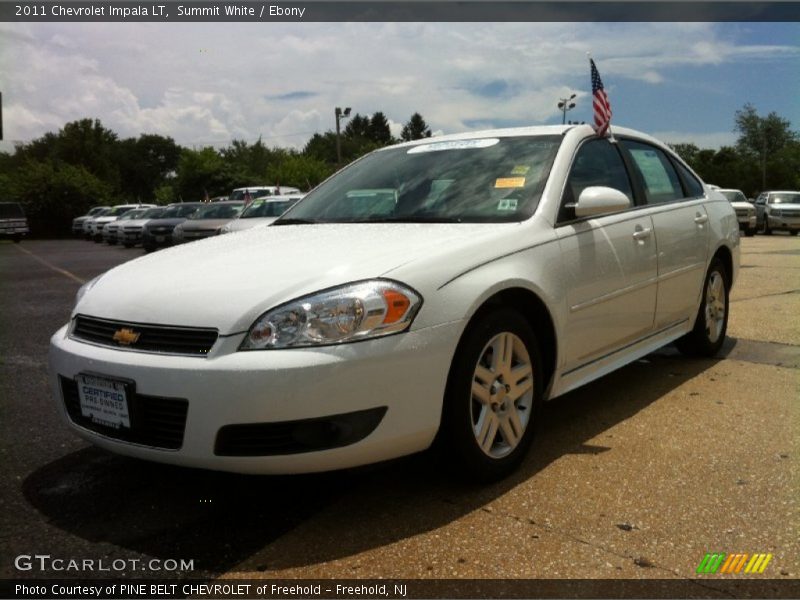 Summit White / Ebony 2011 Chevrolet Impala LT