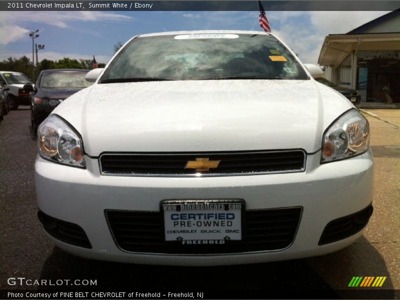 Summit White / Ebony 2011 Chevrolet Impala LT