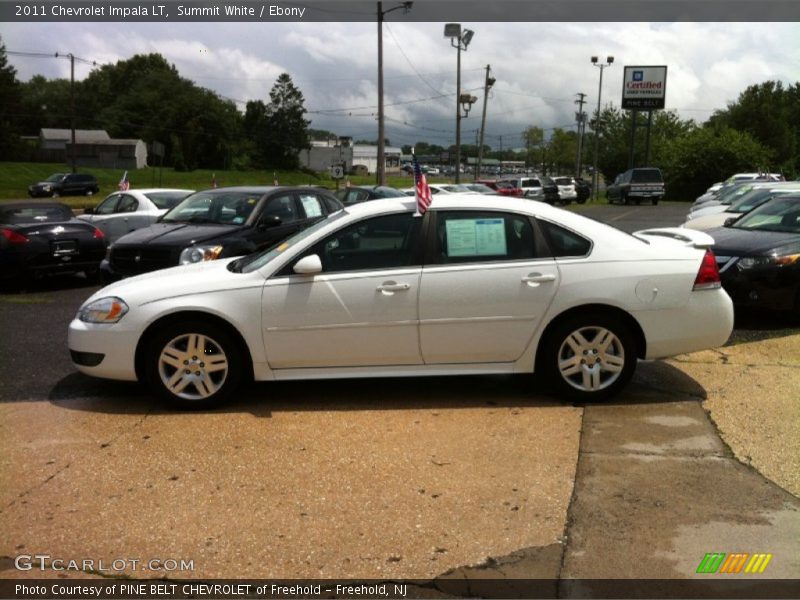 Summit White / Ebony 2011 Chevrolet Impala LT