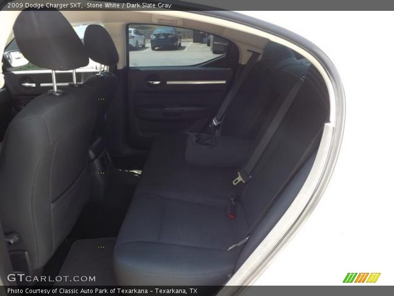 Stone White / Dark Slate Gray 2009 Dodge Charger SXT