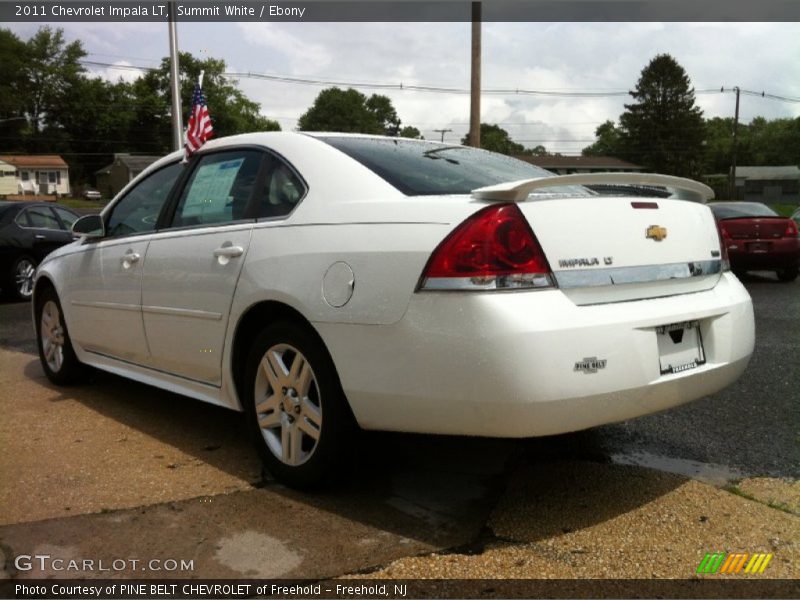 Summit White / Ebony 2011 Chevrolet Impala LT