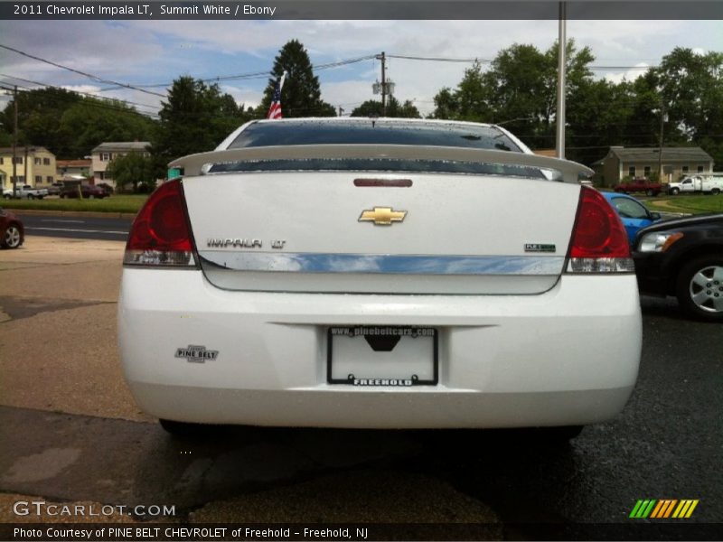 Summit White / Ebony 2011 Chevrolet Impala LT
