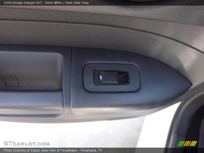 Stone White / Dark Slate Gray 2009 Dodge Charger SXT