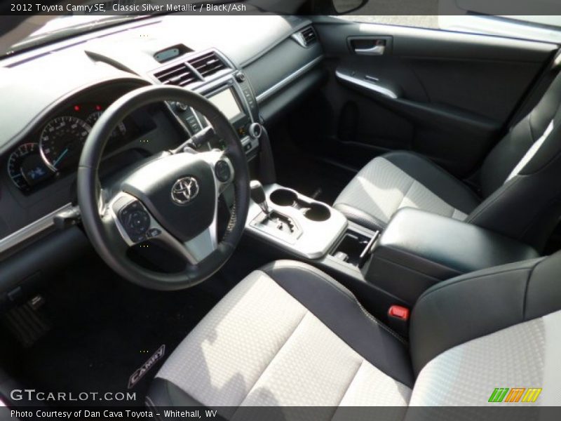 Classic Silver Metallic / Black/Ash 2012 Toyota Camry SE