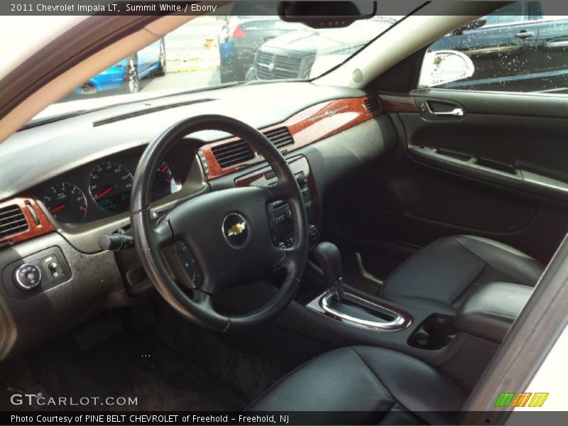 Summit White / Ebony 2011 Chevrolet Impala LT