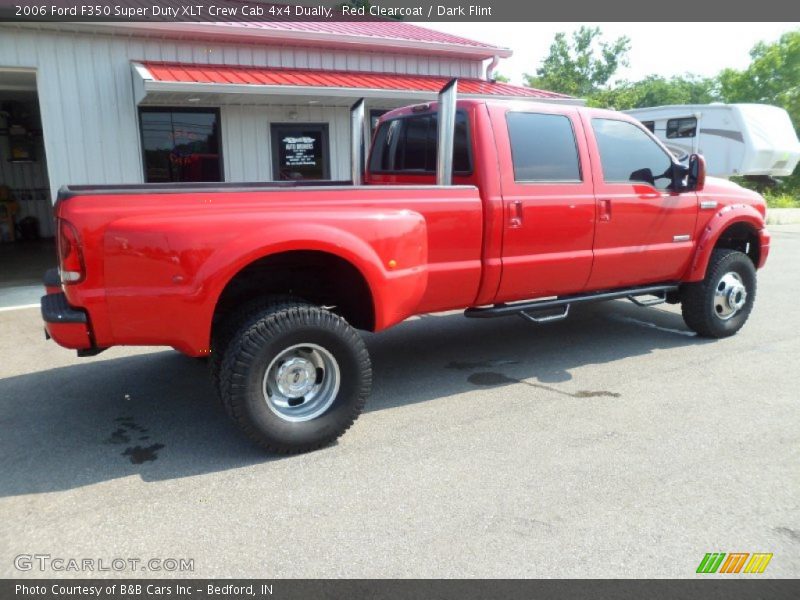 Red Clearcoat / Dark Flint 2006 Ford F350 Super Duty XLT Crew Cab 4x4 Dually