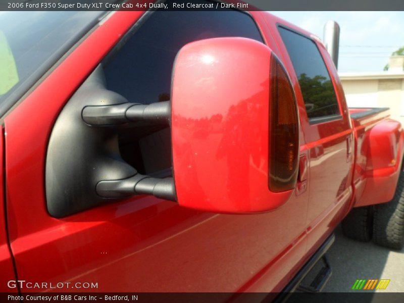Red Clearcoat / Dark Flint 2006 Ford F350 Super Duty XLT Crew Cab 4x4 Dually