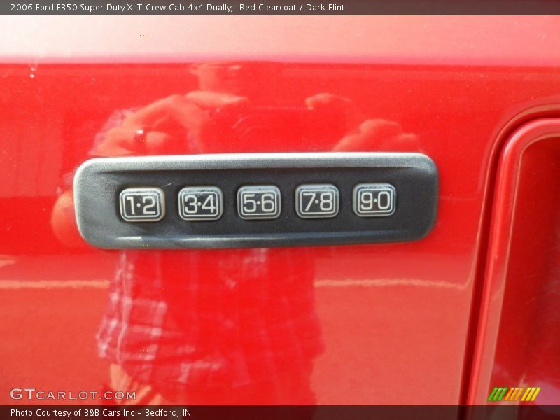 Red Clearcoat / Dark Flint 2006 Ford F350 Super Duty XLT Crew Cab 4x4 Dually