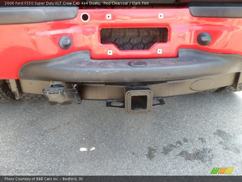 Red Clearcoat / Dark Flint 2006 Ford F350 Super Duty XLT Crew Cab 4x4 Dually