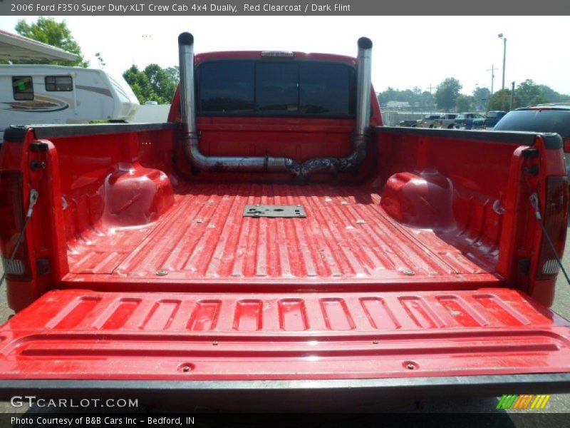 Red Clearcoat / Dark Flint 2006 Ford F350 Super Duty XLT Crew Cab 4x4 Dually