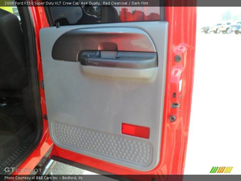 Red Clearcoat / Dark Flint 2006 Ford F350 Super Duty XLT Crew Cab 4x4 Dually