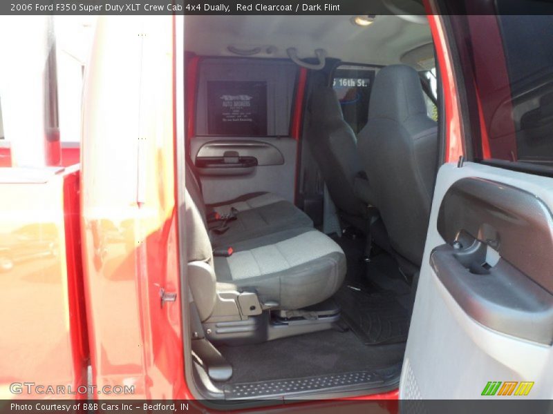 Red Clearcoat / Dark Flint 2006 Ford F350 Super Duty XLT Crew Cab 4x4 Dually