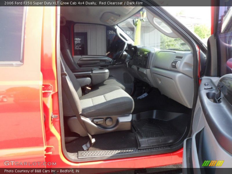 Red Clearcoat / Dark Flint 2006 Ford F350 Super Duty XLT Crew Cab 4x4 Dually