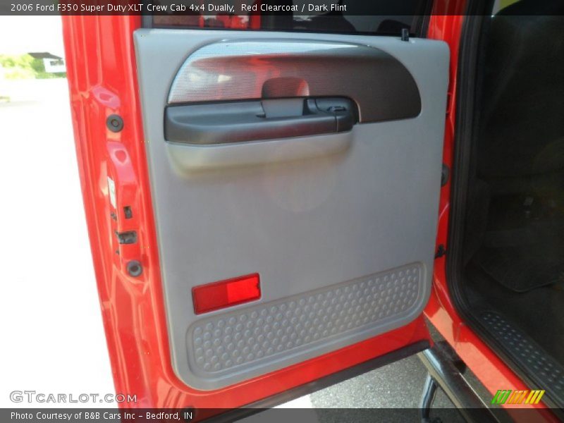 Red Clearcoat / Dark Flint 2006 Ford F350 Super Duty XLT Crew Cab 4x4 Dually