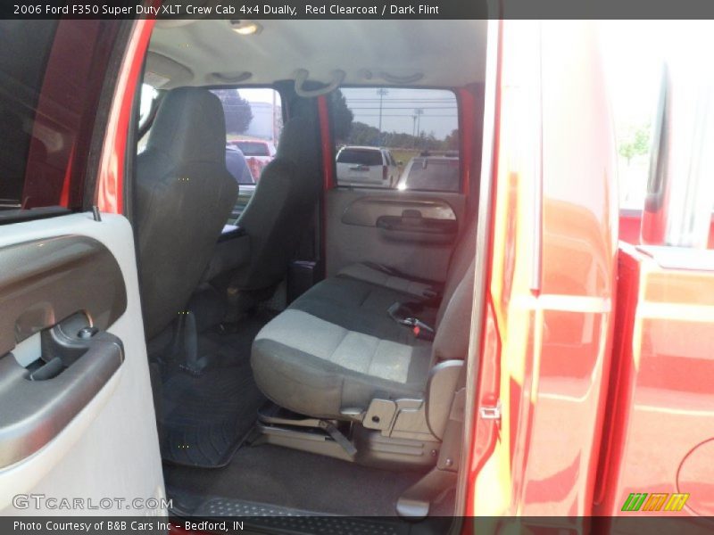 Red Clearcoat / Dark Flint 2006 Ford F350 Super Duty XLT Crew Cab 4x4 Dually