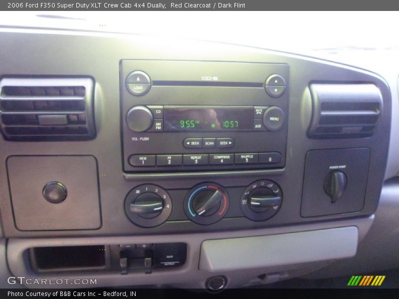 Red Clearcoat / Dark Flint 2006 Ford F350 Super Duty XLT Crew Cab 4x4 Dually