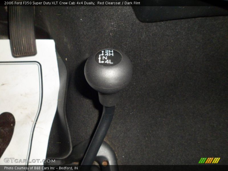 Red Clearcoat / Dark Flint 2006 Ford F350 Super Duty XLT Crew Cab 4x4 Dually