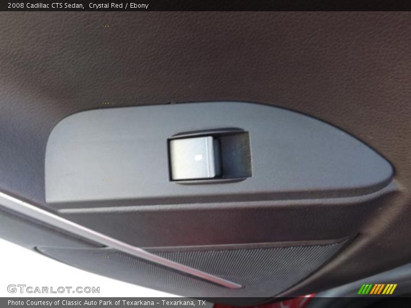 Crystal Red / Ebony 2008 Cadillac CTS Sedan