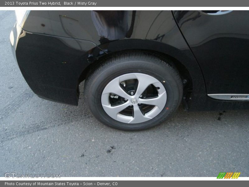 Black / Misty Gray 2013 Toyota Prius Two Hybrid