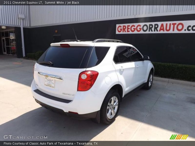 Summit White / Jet Black 2011 Chevrolet Equinox LT