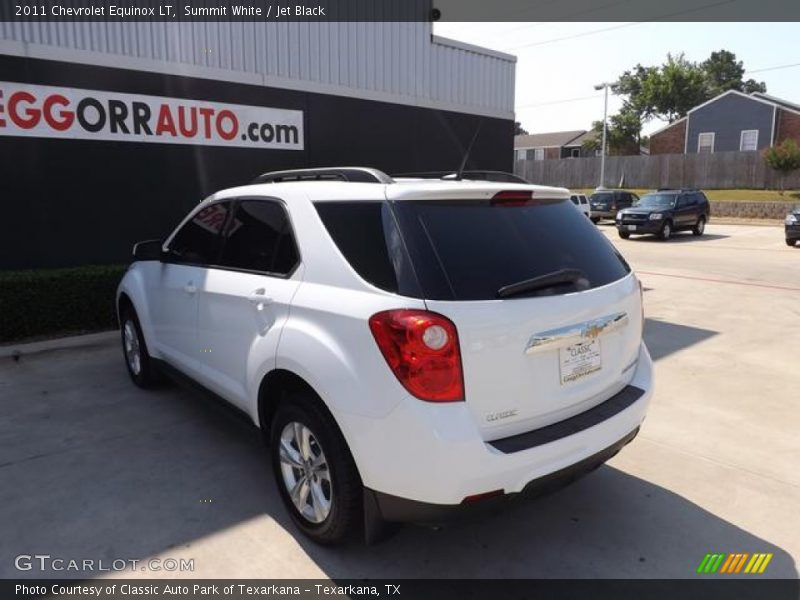 Summit White / Jet Black 2011 Chevrolet Equinox LT