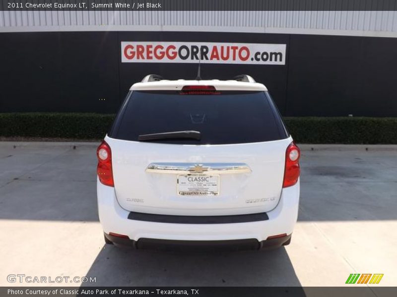 Summit White / Jet Black 2011 Chevrolet Equinox LT