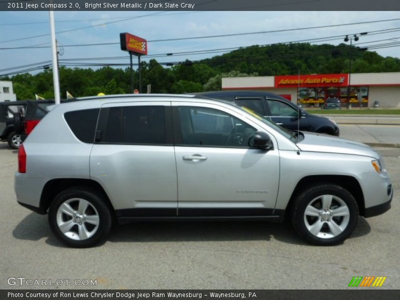 Bright Silver Metallic / Dark Slate Gray 2011 Jeep Compass 2.0