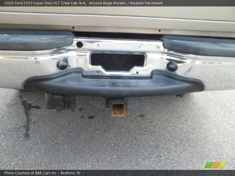Arizona Beige Metallic / Medium Parchment 2003 Ford F350 Super Duty XLT Crew Cab 4x4