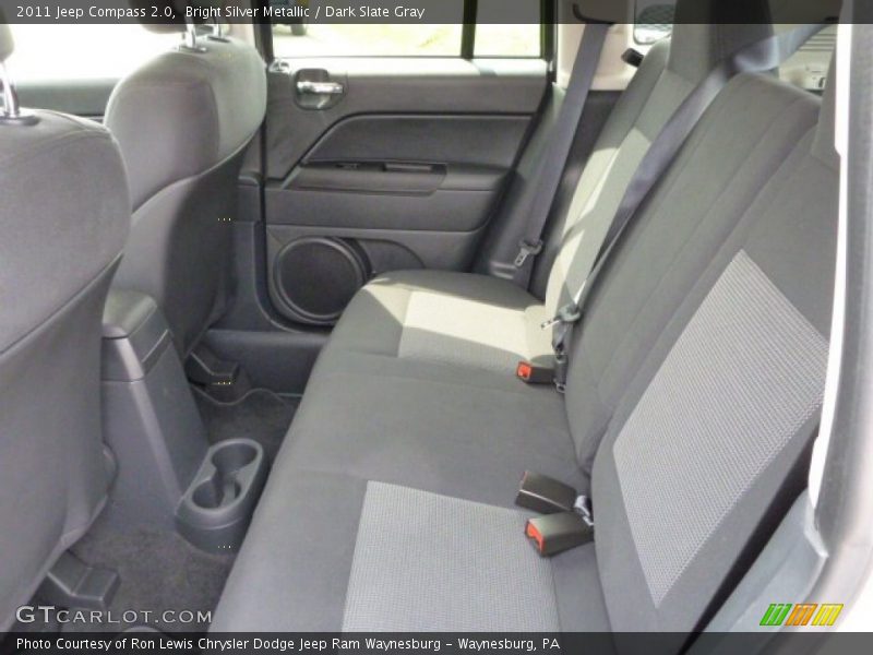 Bright Silver Metallic / Dark Slate Gray 2011 Jeep Compass 2.0