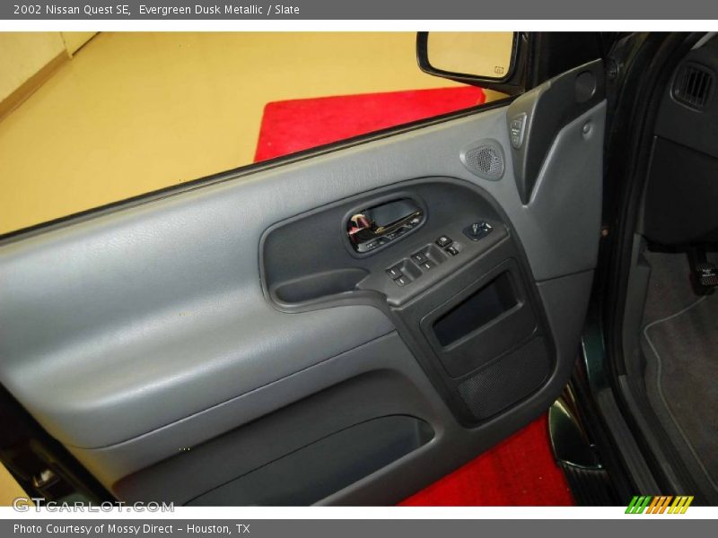 Evergreen Dusk Metallic / Slate 2002 Nissan Quest SE