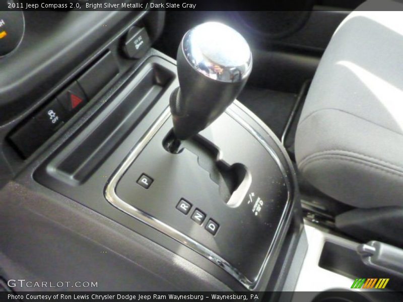 Bright Silver Metallic / Dark Slate Gray 2011 Jeep Compass 2.0
