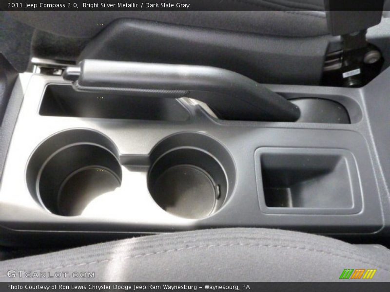 Bright Silver Metallic / Dark Slate Gray 2011 Jeep Compass 2.0