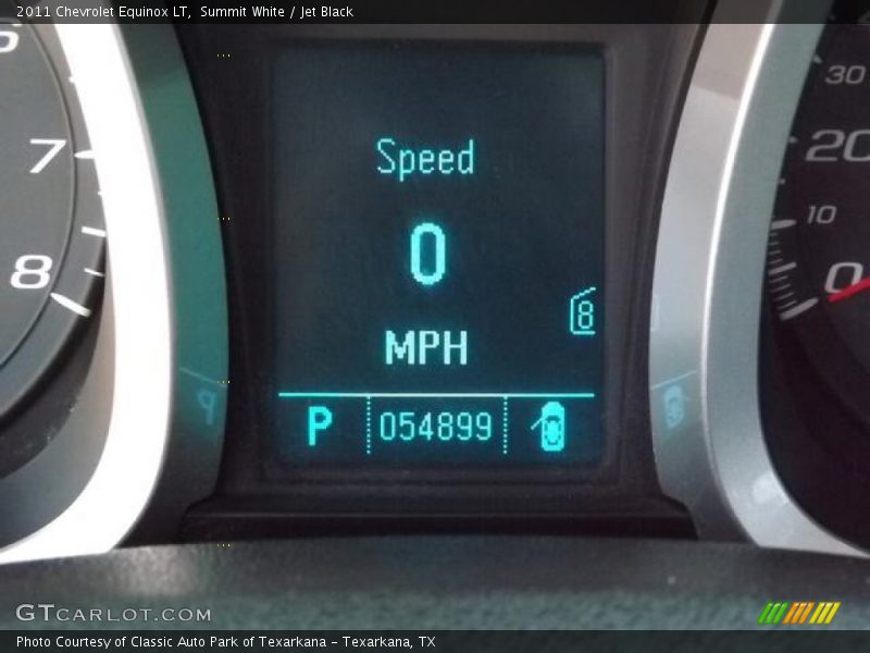 Summit White / Jet Black 2011 Chevrolet Equinox LT