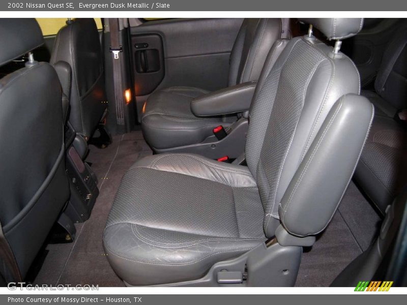 Evergreen Dusk Metallic / Slate 2002 Nissan Quest SE