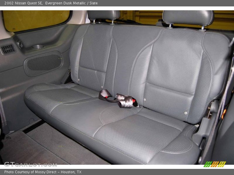Evergreen Dusk Metallic / Slate 2002 Nissan Quest SE