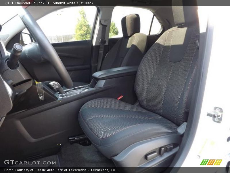Summit White / Jet Black 2011 Chevrolet Equinox LT