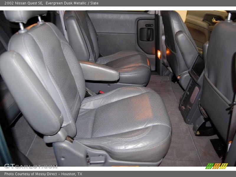 Evergreen Dusk Metallic / Slate 2002 Nissan Quest SE