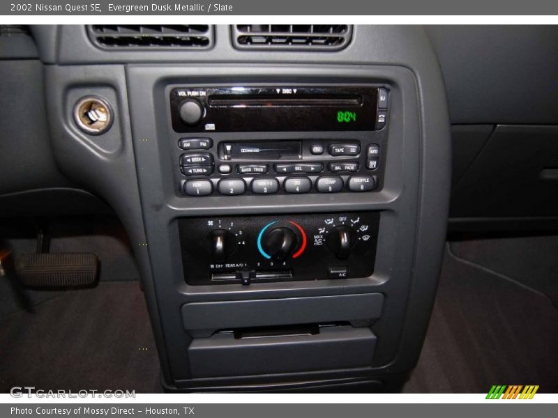 Evergreen Dusk Metallic / Slate 2002 Nissan Quest SE