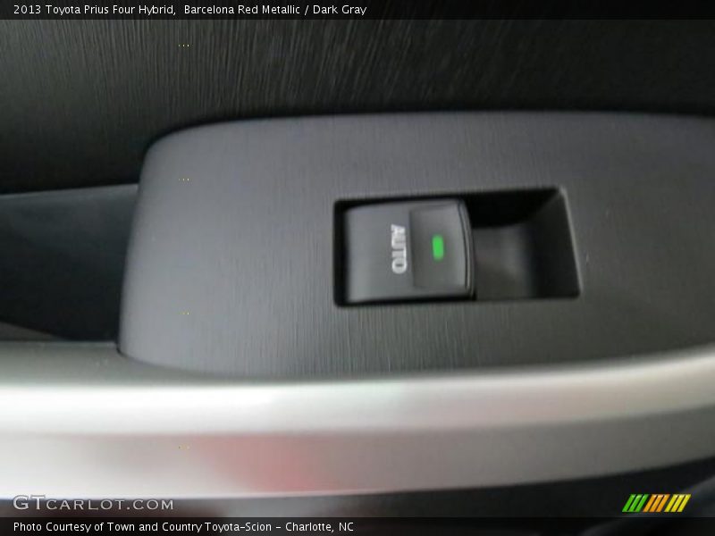 Barcelona Red Metallic / Dark Gray 2013 Toyota Prius Four Hybrid
