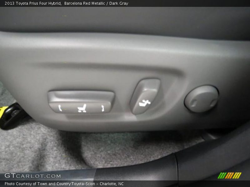 Barcelona Red Metallic / Dark Gray 2013 Toyota Prius Four Hybrid