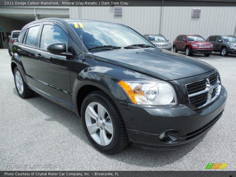 Mineral Gray Metallic / Dark Slate Gray 2011 Dodge Caliber Mainstreet