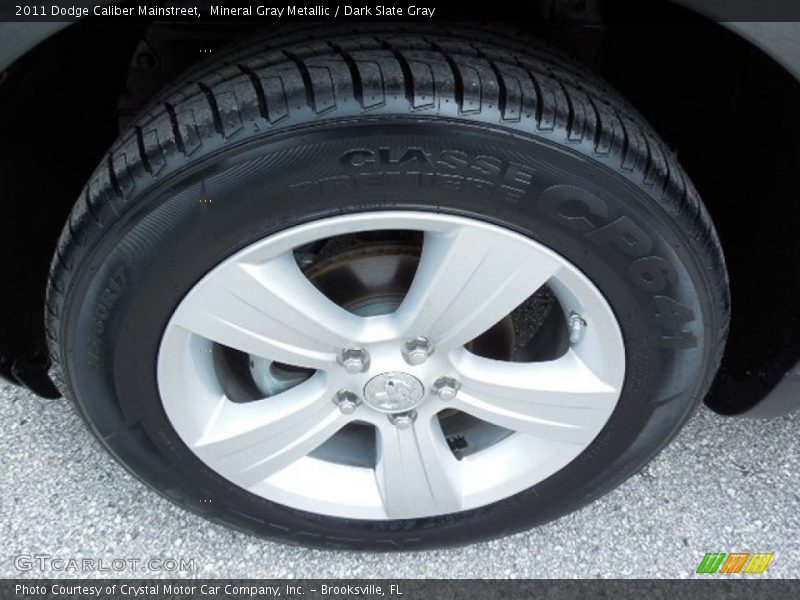 Mineral Gray Metallic / Dark Slate Gray 2011 Dodge Caliber Mainstreet
