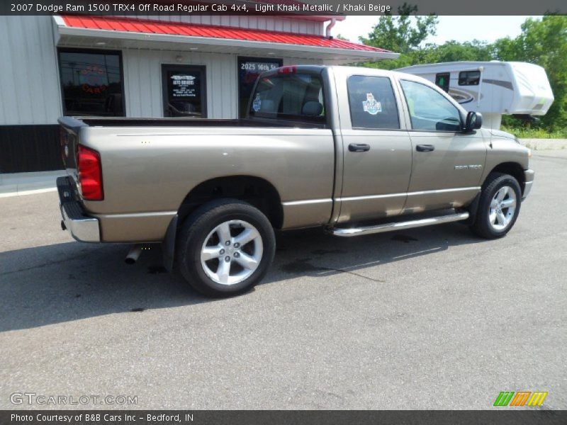 Light Khaki Metallic / Khaki Beige 2007 Dodge Ram 1500 TRX4 Off Road Regular Cab 4x4